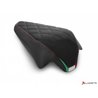 LUIMOTO DIAMOND GREZZO Passenger Seat Cover for DUCATI STREETFIGHTER V4 (20-22) / Panigale V2 (20-24) LUIMOTO DIAMOND GREZZO Passenger Seat Cover for DUCATI STREETFIGHTER V4 (20-22) / Panigale V2 (20-24)